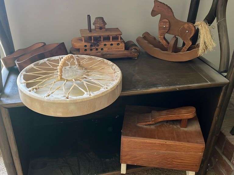 Assorted Wooden Collectibles image