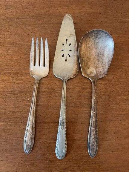 Serving Fork, Spoon, Cake Server image