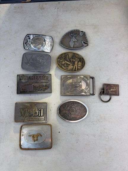 Assorted Vintage Belt Buckles image