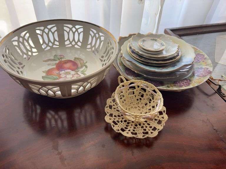 Fruit Bowl and Assorted Plates image