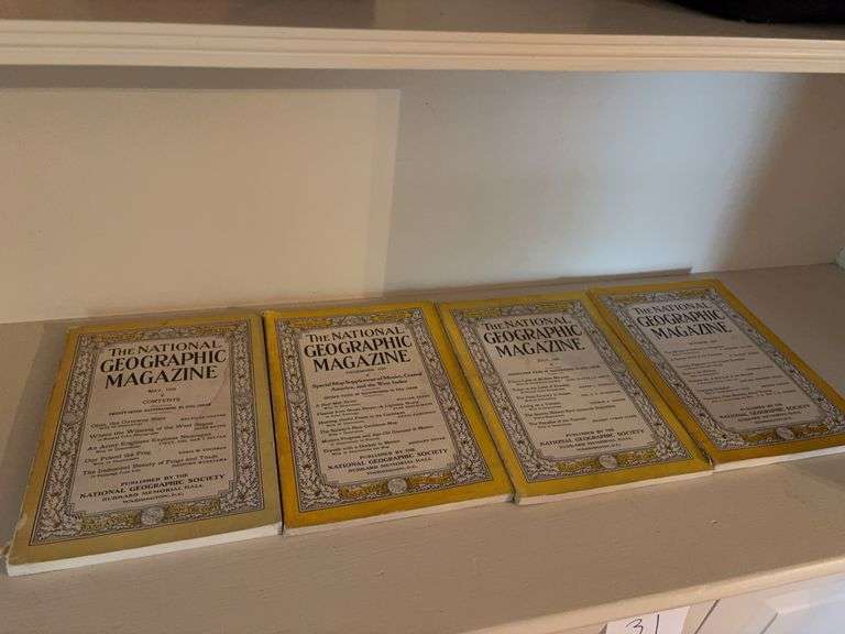 National Geographic Magazines - 1932, 1934, 1935, 1937 image