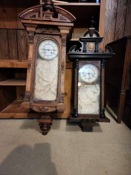 2 German Wall Clocks image