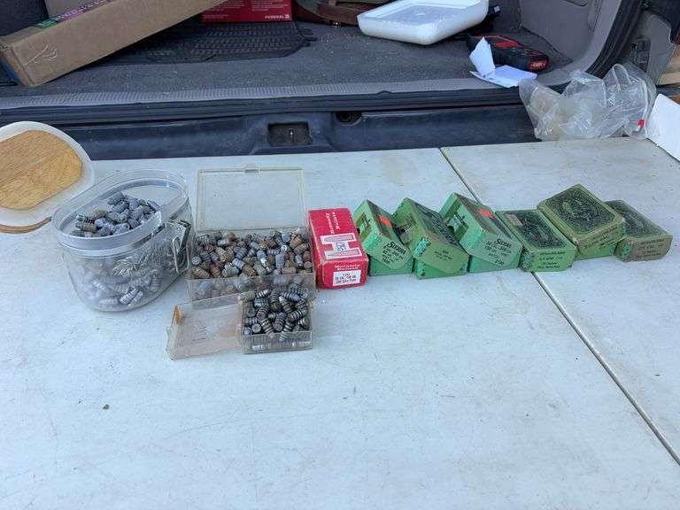 Assorted Lead Bullets and Misc image