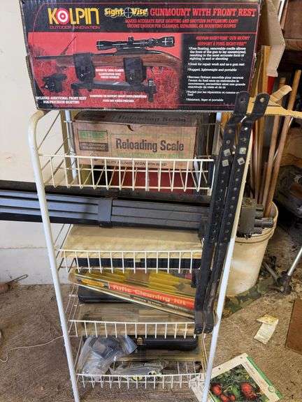 Assorted Gun Cleaning and Gun Mount image