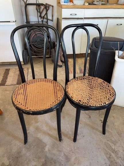 2 Round Bottom Chairs - 35”H image