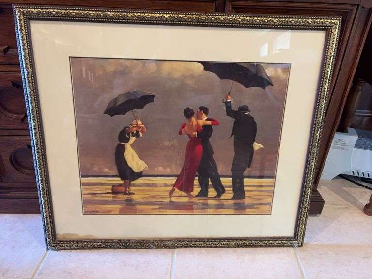 “The Singing Butler” - 33.5” x 28” image
