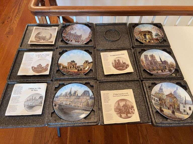 (6) Louis Dali Collector Plates image