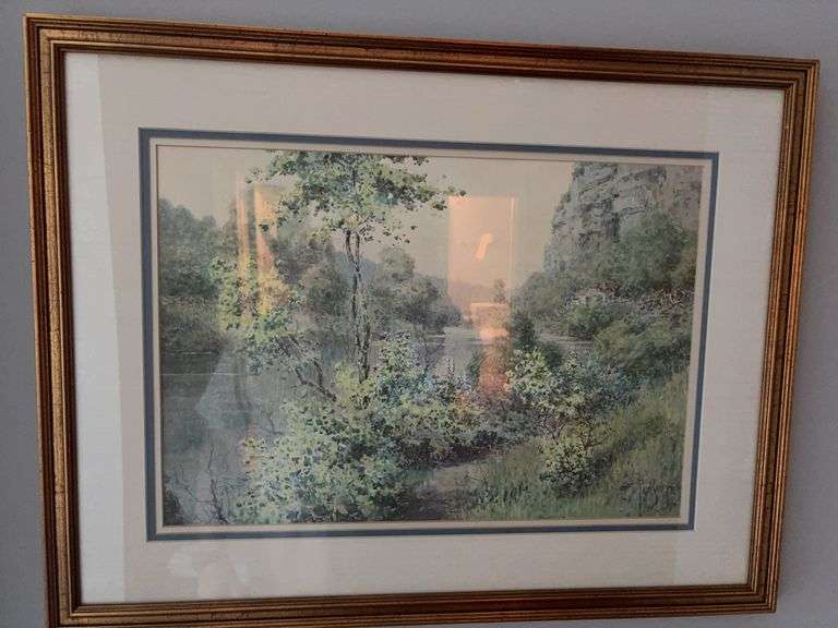 River Pathway by Paul Sawyer 27”x21” image