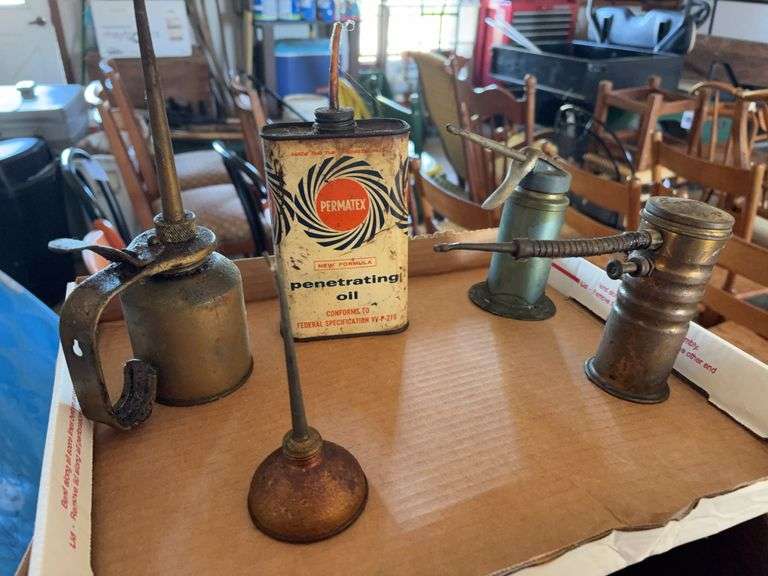 Vintage Oil Cans image
