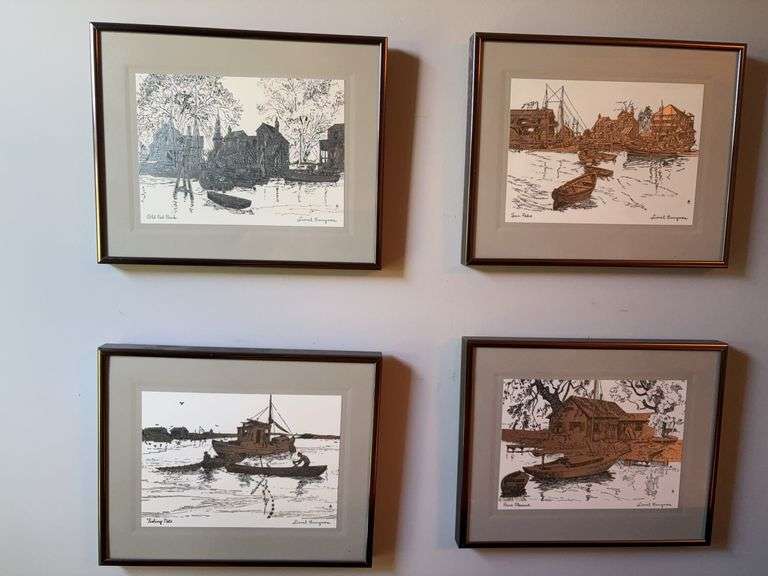 Four Piece Lionel Barrymore 10”x8” image
