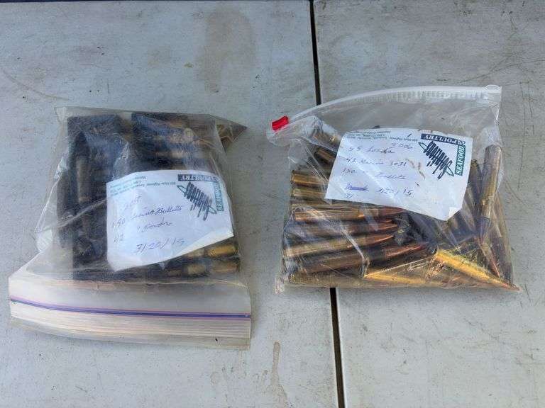 2 Bags of Hand Loads - .308 WIN & .30-06 SPR image