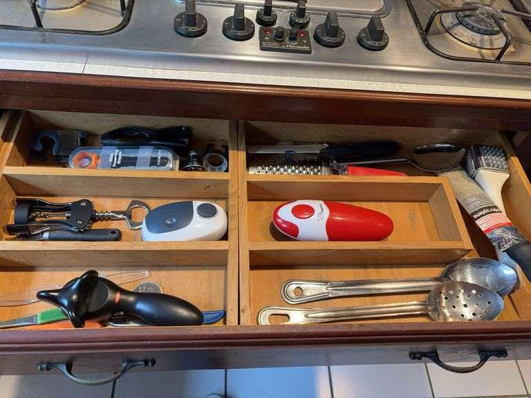 Spoons Knives Graters and Kitchen Utensils image