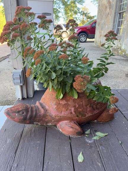 Large Turtle Planter - 36”L image