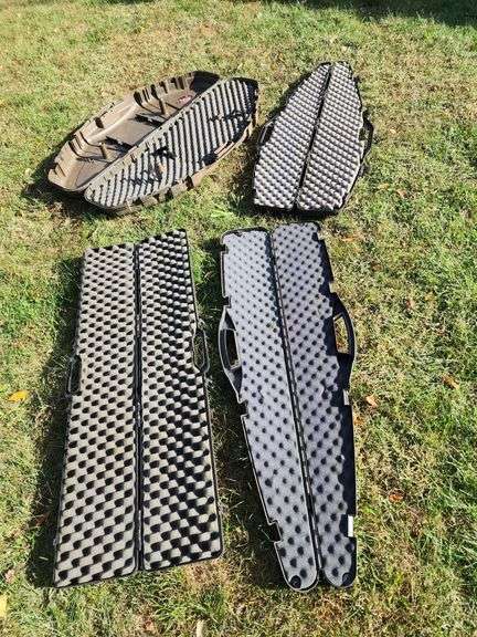 3 Rifle Cases and 1 Bow Case image