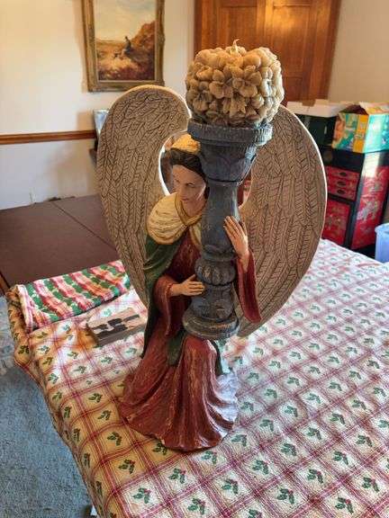 Angel Candle Holder - 23”H image