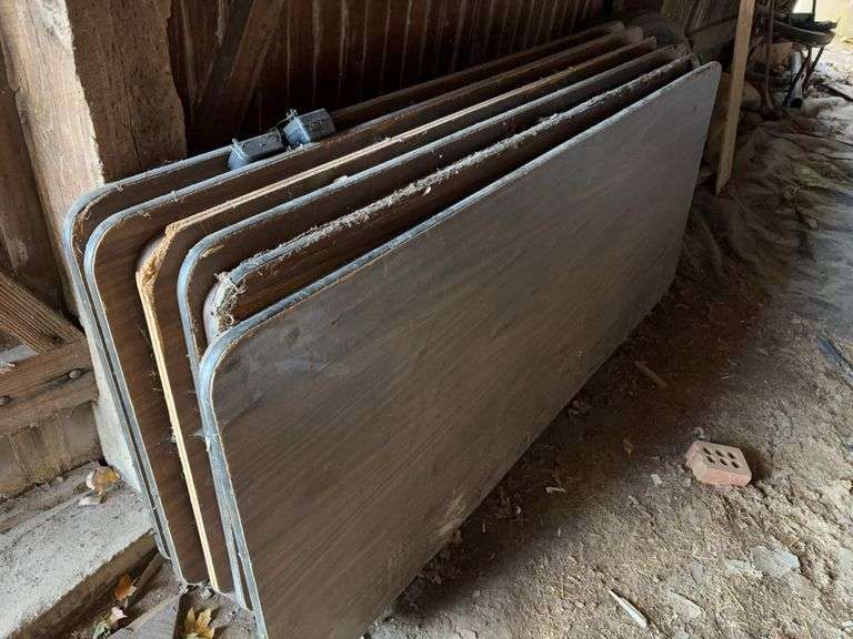 Six 6’ Folding Tables image