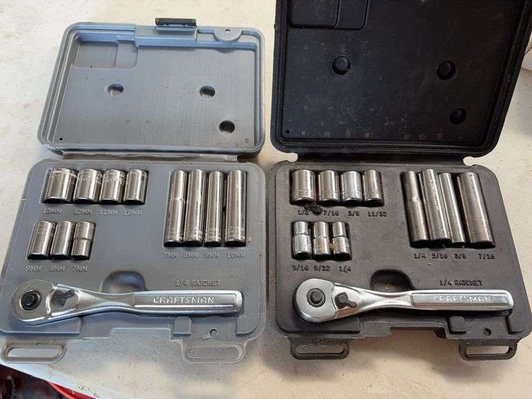 Craftsman 1/4” Drive set SAE & Metric image