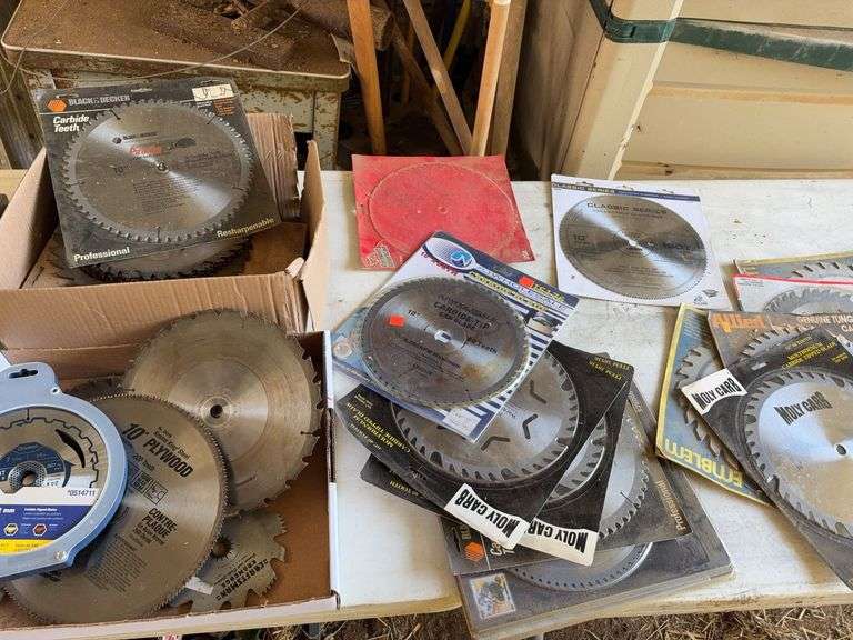 Assorted Saw Blades image