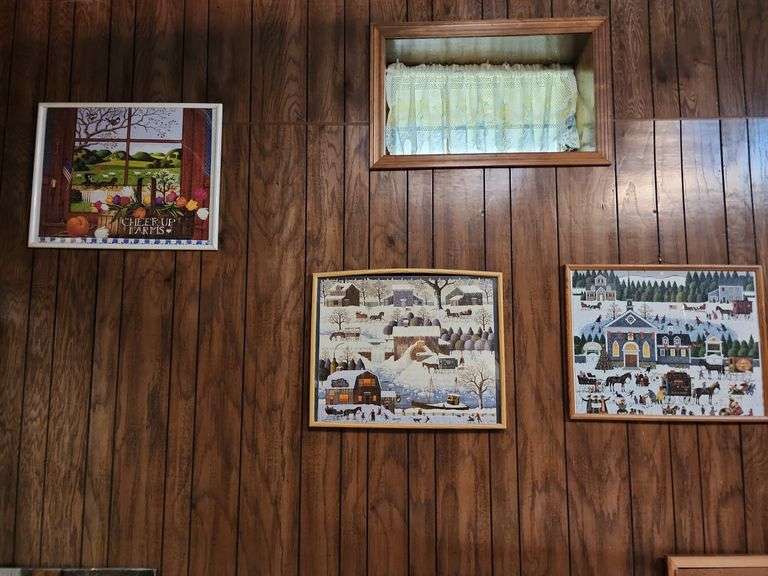 3 Framed Puzzles image