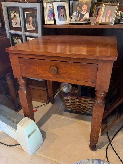 One Drawer Side Table - 24”W x 20.5”D x 29”H image