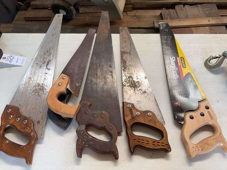 Assorted Hand Saws image