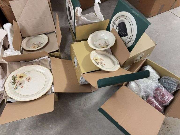 Mikasa Avante Dishes and Assorted Colorware Cups image