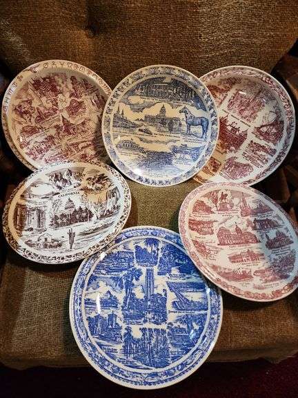 Decorative State Plates by Vernon Kilns image