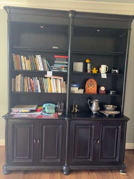 Lighted Office Display and Cabinet on 92”x73”x18” - contents NOT included image