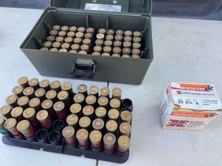 Assorted Hand Loaded 12ga 2.75” Shotgun Shells and 1 Box of 20ga image