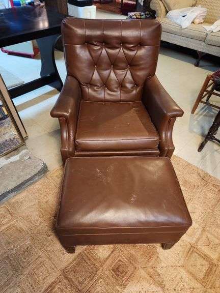 Avon Arm Chair w/ Ottoman image