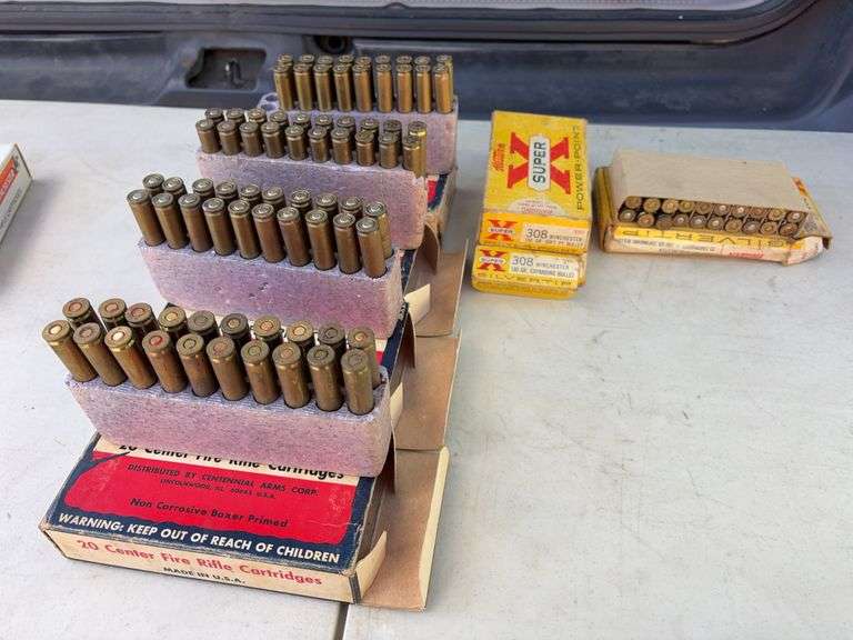 Assorted .308 WIN Rounds - some hand loads image