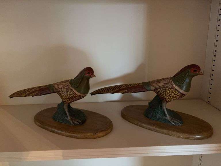 Pair of Holland Mold Pheasants image