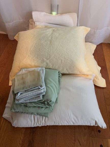 Assorted Pillows and Linens image