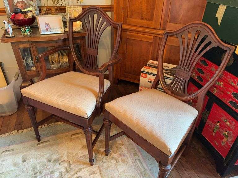 Pair of Dining Room Table Chairs image