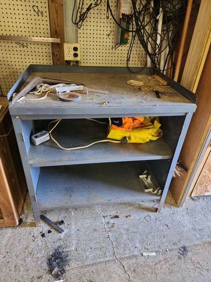 Metal Shop Table36"x25"x30" image