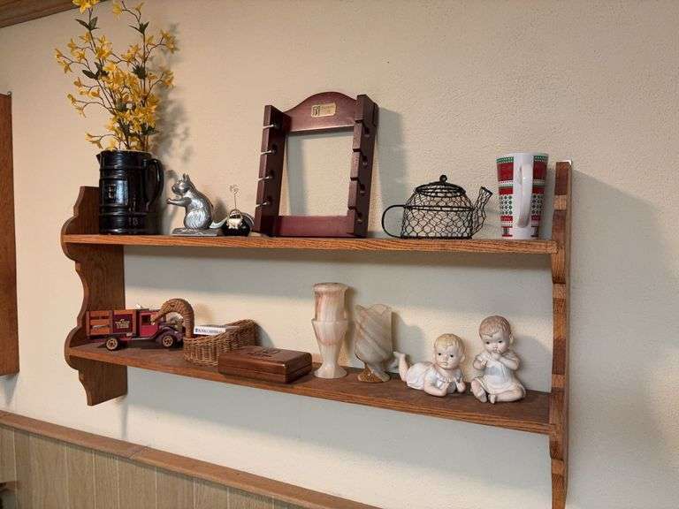 Contents of Shelf - Assorted Household Decor - shelf NOT included image
