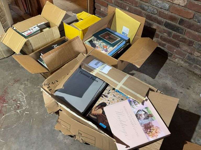 5 Box Lots of Assorted Books image