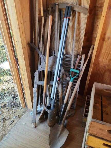 Assorted Long Handled Tools image