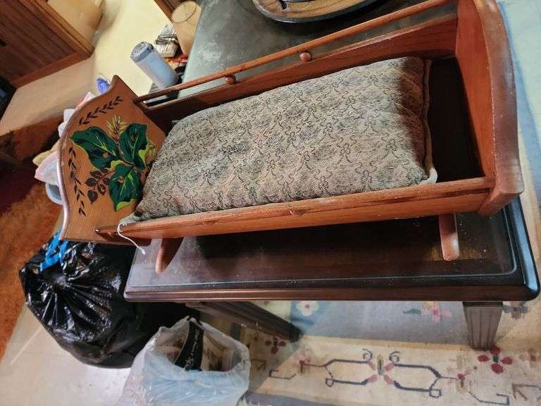 Vintage Baby Doll Cradle image