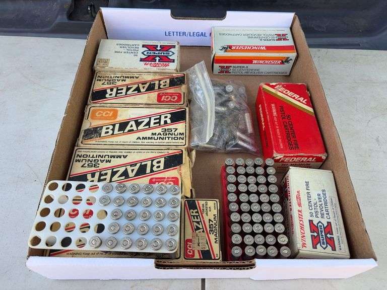 Large Assortment of .357 Magnum Rounds image