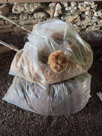 2 Bags of  Alpaca Wool image