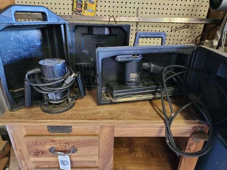 Craftsman Router and Dual Motion Sander image