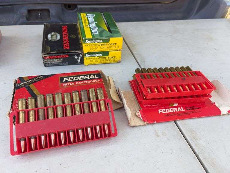 Assorted .30-06 Springfield Rounds - some hand loads image