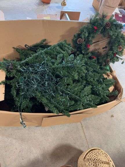 Christmas Tree and Wreath image
