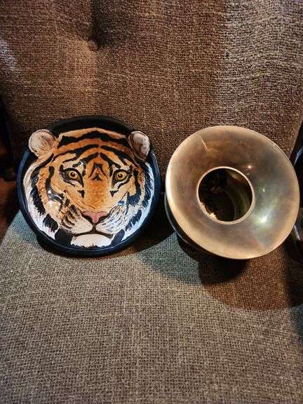 Tiger Bowl and Brass Spitoon image