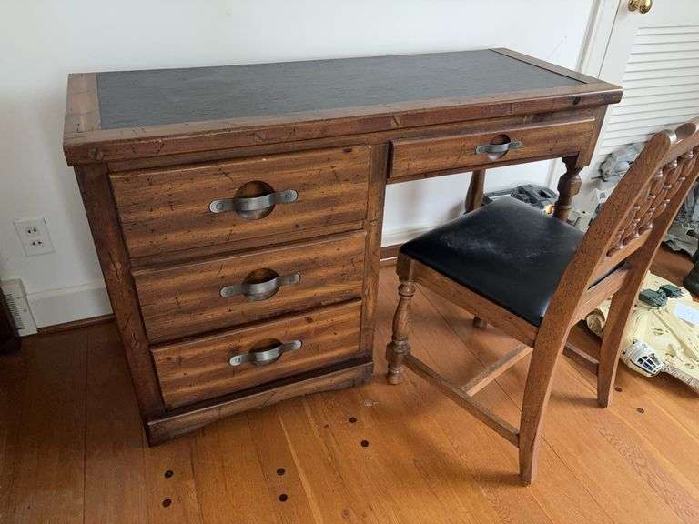 Small Children’s Desk & Chair - 46”W x 18”D x 31”H image