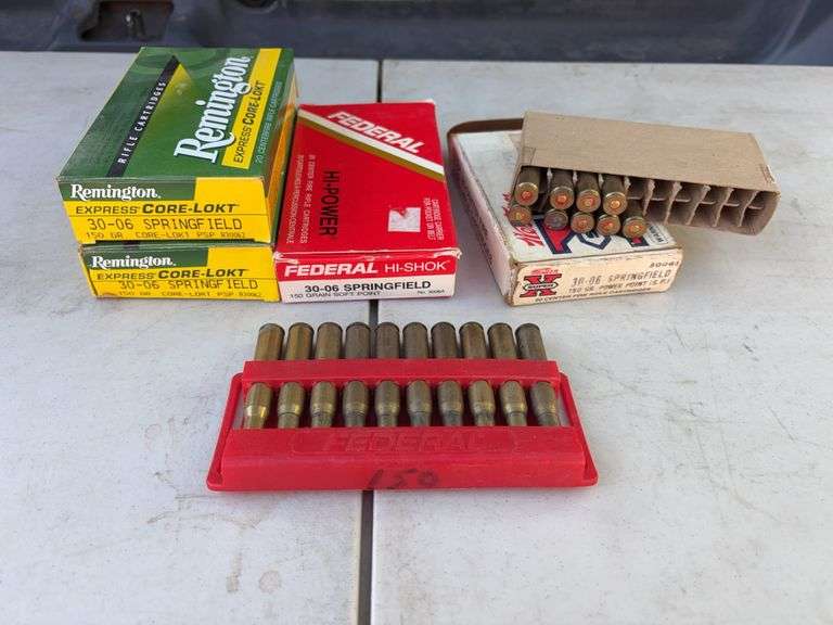 Assorted .30-06 Springfield Rounds image