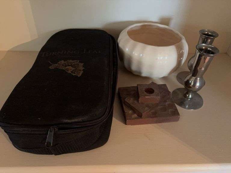 Wine Glasses and Assorted Hoke Decor image