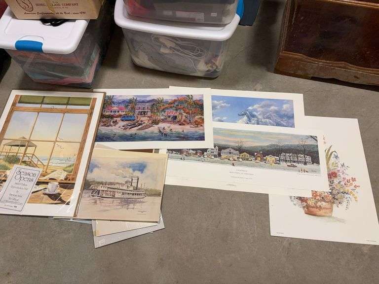 Large Assortment of Various Prints image