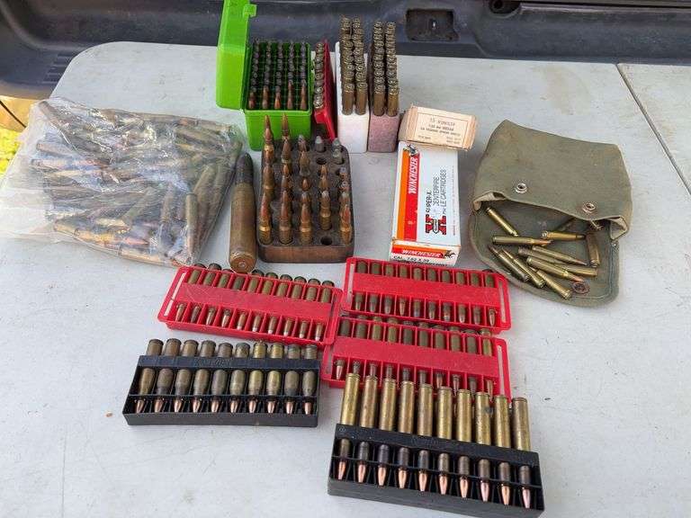 Large Assortment of Rifle Rounds - various calibers - most not marked image